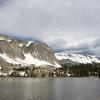 The high peaks of the Snowy Range in Southern Wyoming