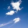 Beautiful blue fall skies