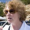 Mom snacks at a view point on Trail Ridge