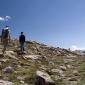 Mark and Kevin walk the ridge