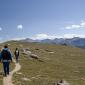 Dad and Kevin hiking at 11,500ft