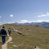 Dad and Kevin hiking at 11,500ft