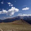 Long's Peak and the high mountains ahead
