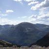 One last view of Forest canyon and the ridgelines beyond