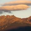 Watching the alpinglow light up the Gore Range