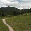 The trail through the valley