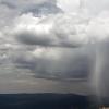 Big rain over the mountains