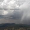 The rain is getting closer