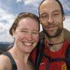 Kate and Mark on the summit!