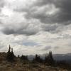 Hiking out ahead of the storm