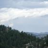 Views of distant mountains