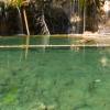 Waterfalls into Hanging Lake