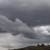 Interesting clouds blowing by