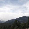 Looking for mountains in the clouds
