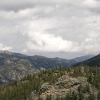 Looking out towards Estes Park