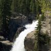 Looking out at Alberta Falls