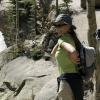 Liz at the Falls