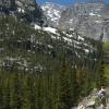 Hiking the rocky trail
