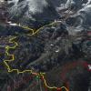 Google Earth view of our Hiking trails