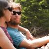 Briana and Kyle enjoy the low-key afternoon