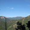 Looking west from the base of Sundance in the morning