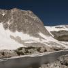Lookout Lake, still partially frozen!