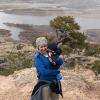 Mom and Baby on the summit of Arthur's Rock