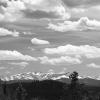 Golden Gate Canyon views of distant 14ers
