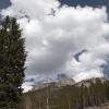 Views of granite topped peaks