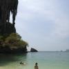 Swimmers on Phra Nang beach