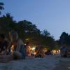 Drinks and food on the beach at Railay West