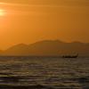 Heading home into the sunset