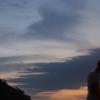 The sky was filled with huge bats for half an hour