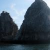 These cliffs look climable, but are for harvesting bird's nests