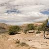 Riding the Wranger's Loop near the Kokopeli trails