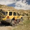 Driving the bikes back up for another trip down Kessler's