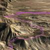 Looking at the switchbacks on the Fronside trail in Google Earth