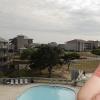 Mark checks out the view of the Peppertree resort 