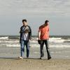 Bruce and Mark on the beach