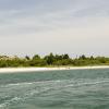 Looking out at fisher-people on Shakelford Island