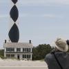 Bruce takes a postcard-perfect shot of the Cape Lookout Lighthouse