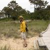 Mark gets his land legs back at the Cape Lookout Lighthouse