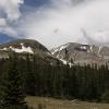 Distant views of Mt Audobon