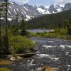 Mountains and rivers