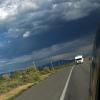 The RV follows right behind!