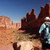 Mom and Dad check out Wallstreat - in Utah!