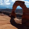 Amazing arch and mountains