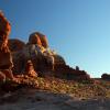 Early light on soft sandstone