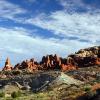 Good light on the 'Firey Furnace' area in Arches