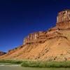 Mesas high above the Colorado River